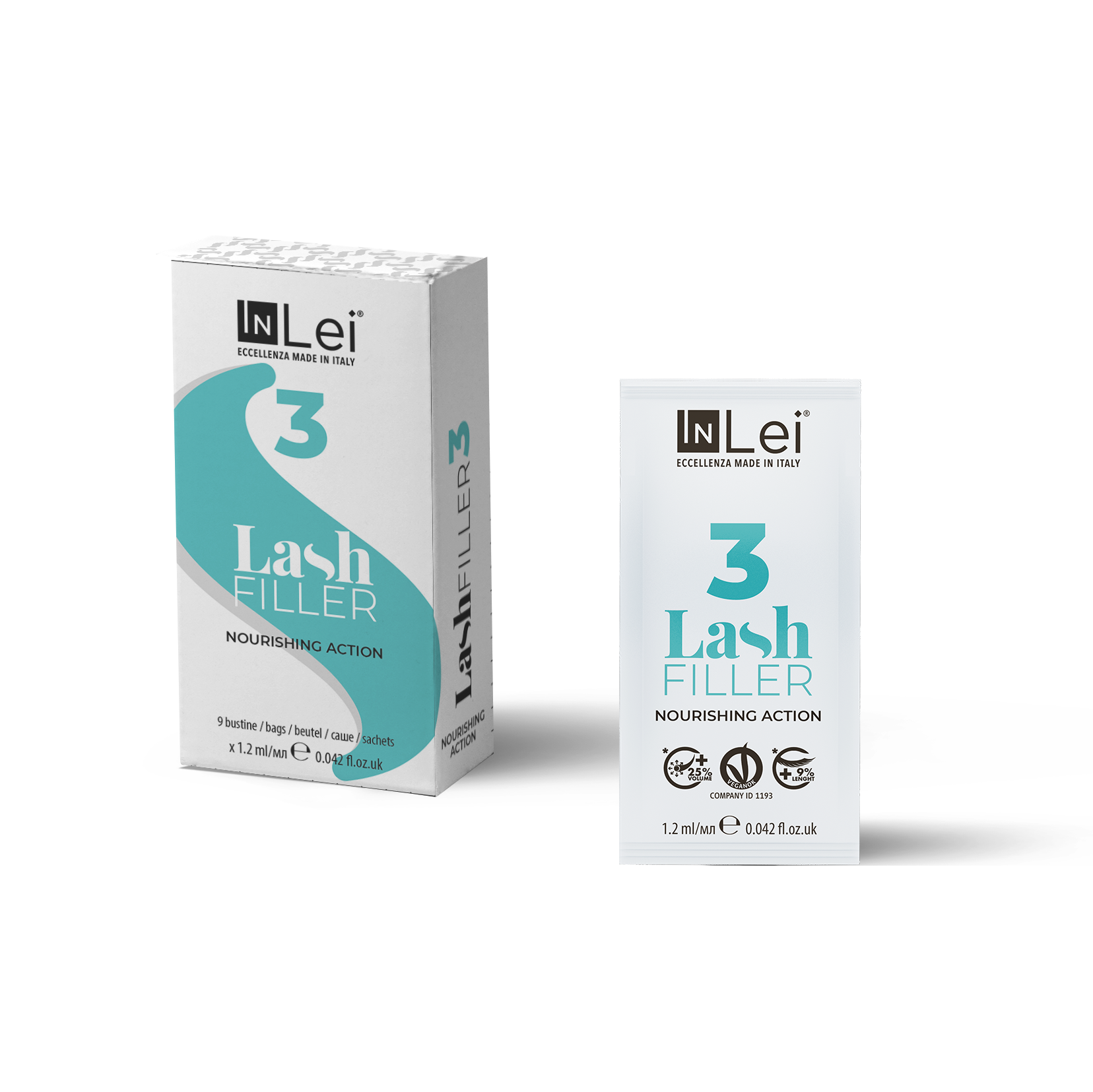 INLEI® FILLER 3 - PÅSAR (9x1,2 ml)